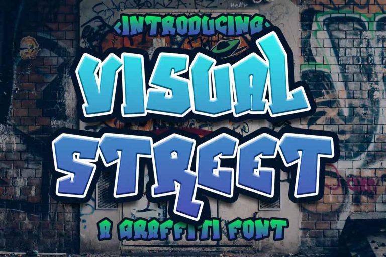 Visual Street Font