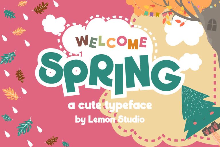 Welcome Spring Font