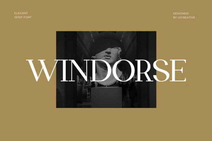 Windorse Font
