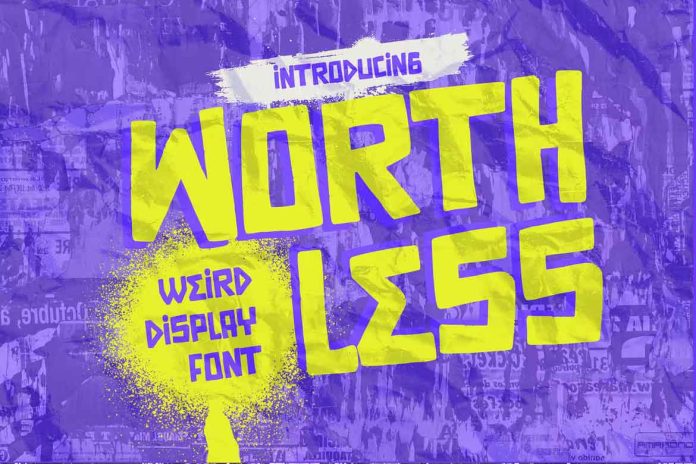 WORTHLESS Font