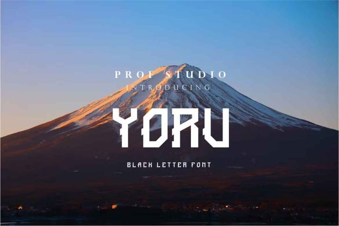 Yoru Font