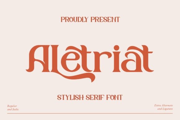 Aletriat Font