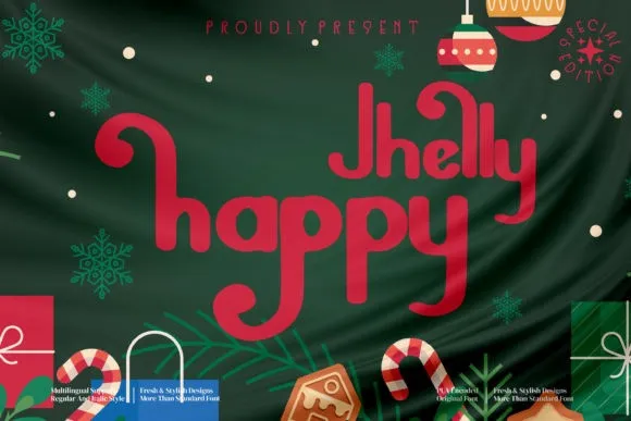 Happy Jhelly Font Font
