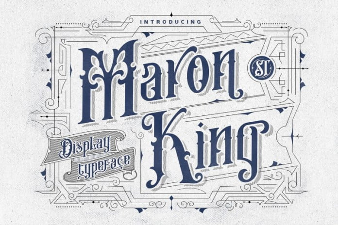 Maron King Font
