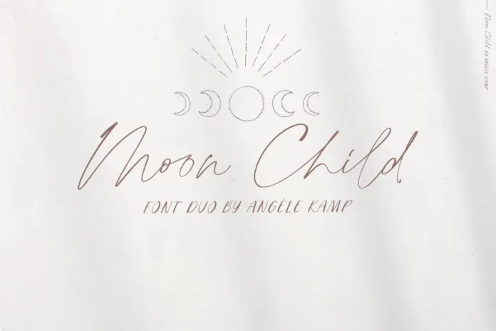 Moon Child Font Duo