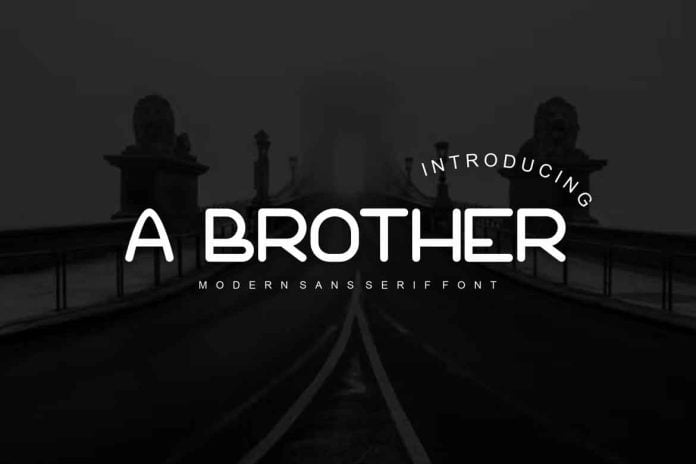 A Brother Font