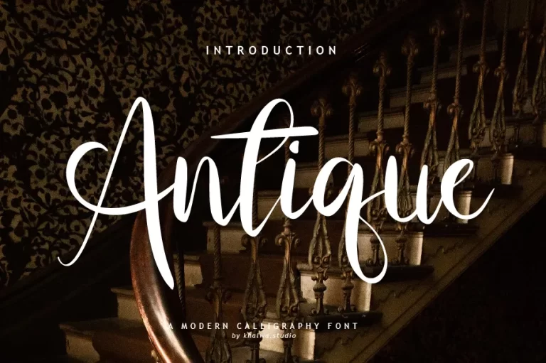 Antique Font