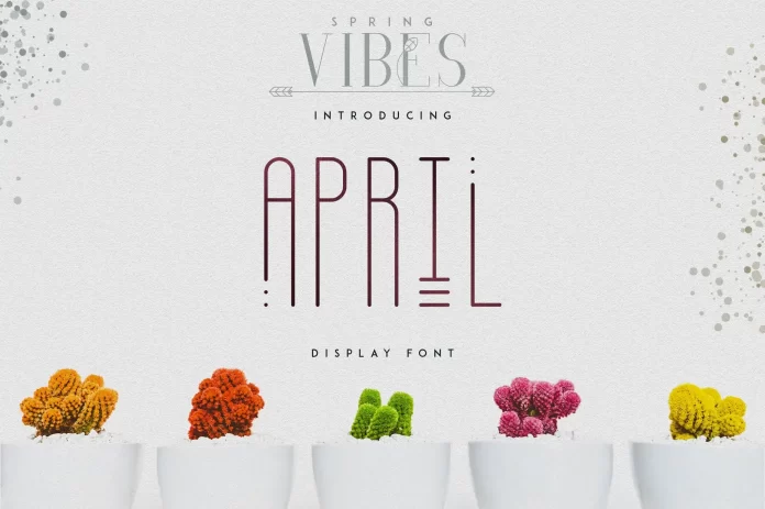 April Font