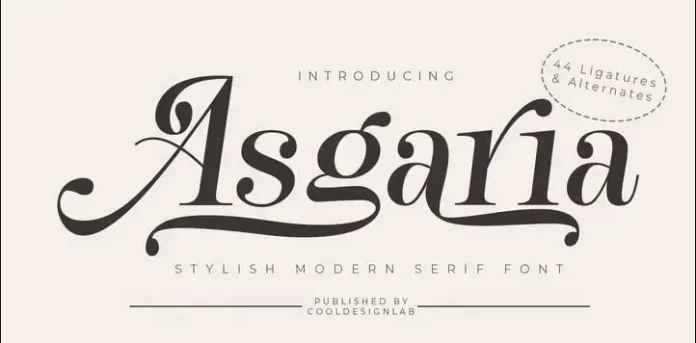 Asgaria Font Family