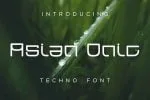 Asian Onic Font