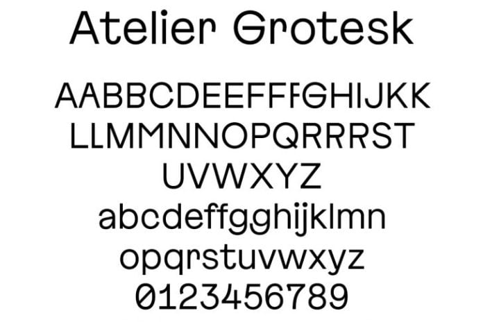 Atelier Grotesk Font