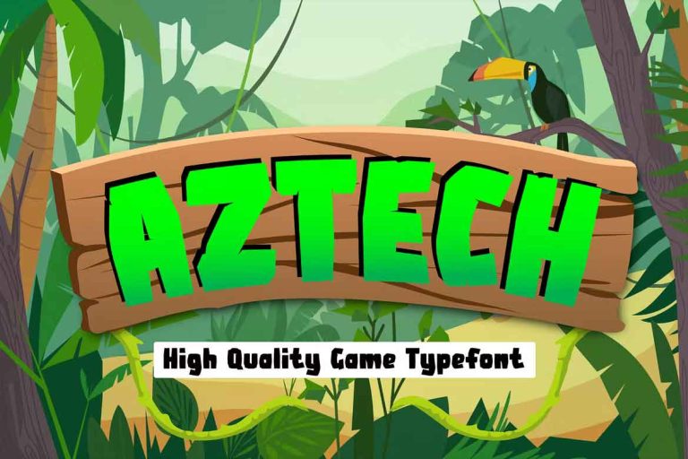 Aztech Font
