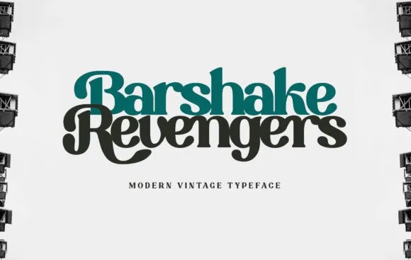 Barshake Font