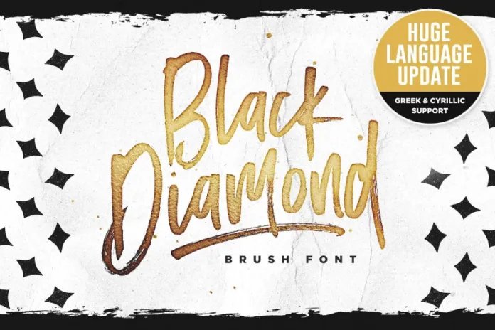 Black Diamond Font