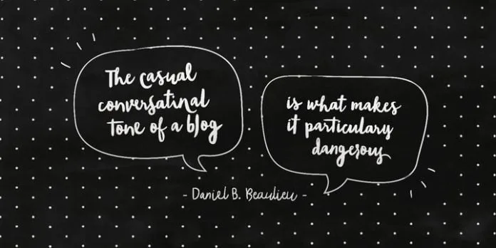 Blog Script Font