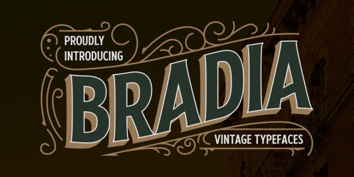 Bradia Vintage Font
