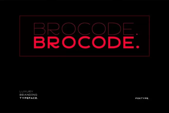 Brocode Font