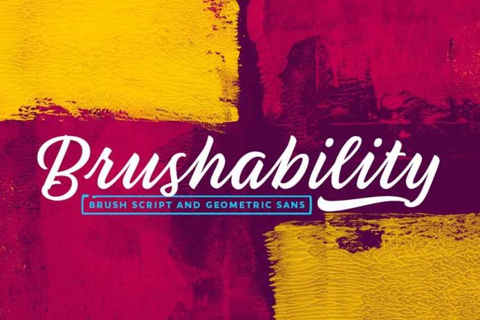 Brushability Fonts