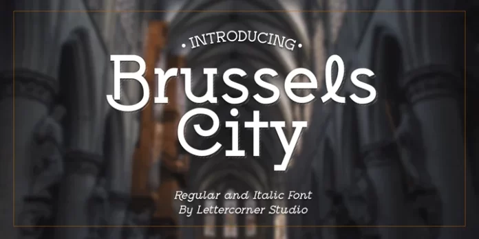 Brussels City Font