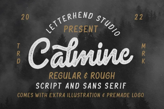 Calmine Duo Font