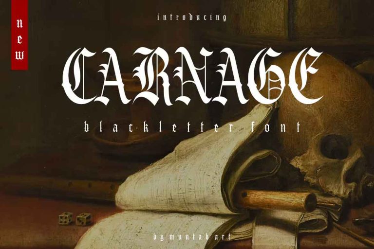 Carnage Font