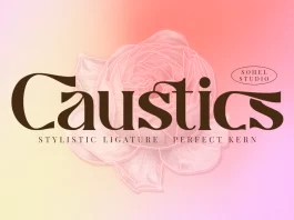 Caustics Font