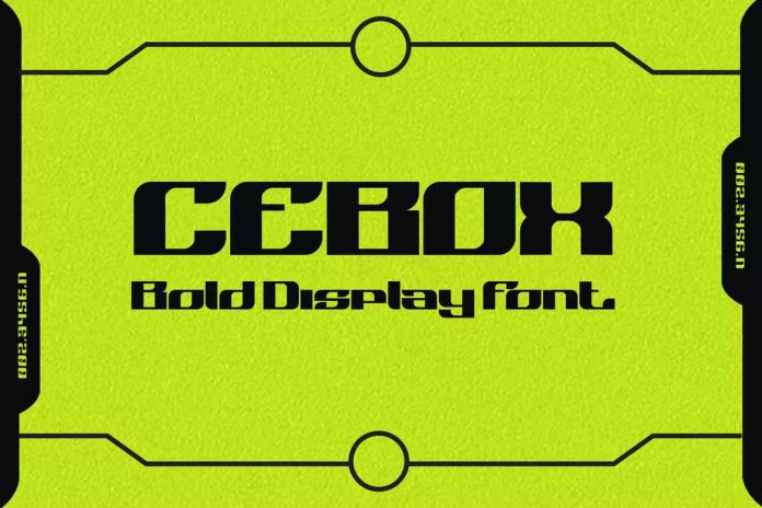 Cebox Font