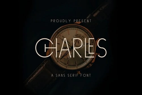 Charles Sans Serif Font