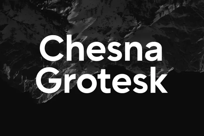 Chesna Grotesk Font