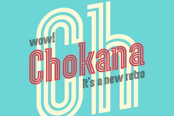 Chokana New Retro Font