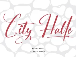 City Halle Font