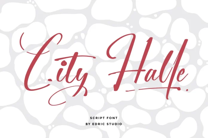 City Halle Font
