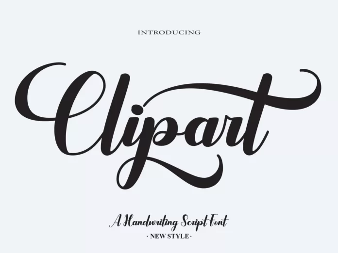 Clipart Font