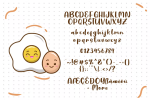 Cute Egg Font
