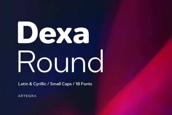 Dexa Round Font