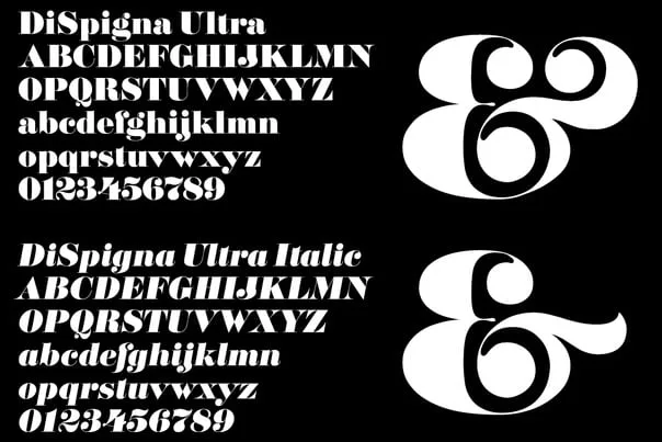 DiSpigna Ultra Font