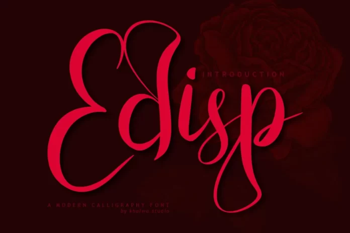 Edisp Font