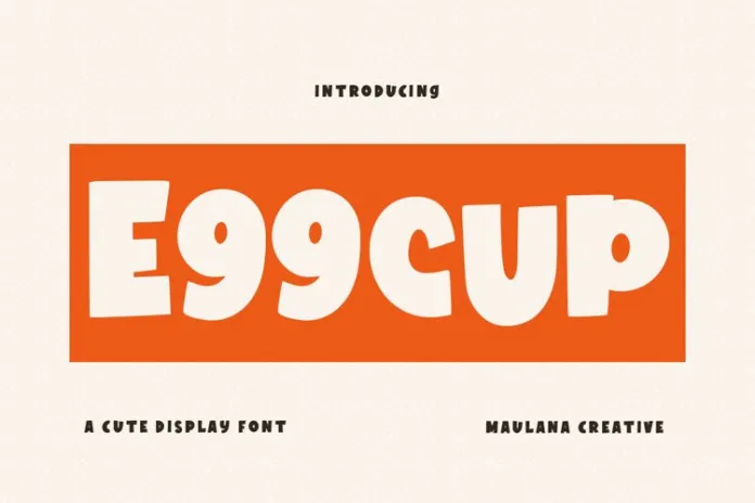 Eggcup Cute Font