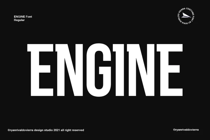 Engine Sans Serif Font