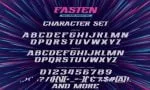 FASTEN - Race Theme Display Font