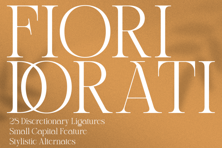 Fiori Dorati Font