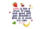 Fresh Fruit Font