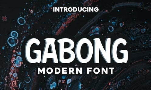Gabong Font