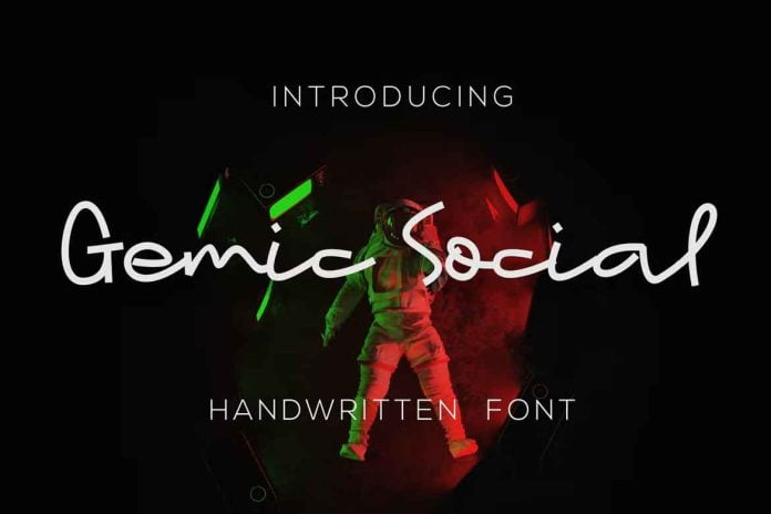 Gemic Social Font