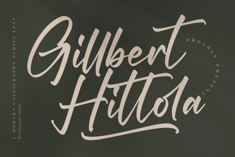 Gillbert Hittola Font
