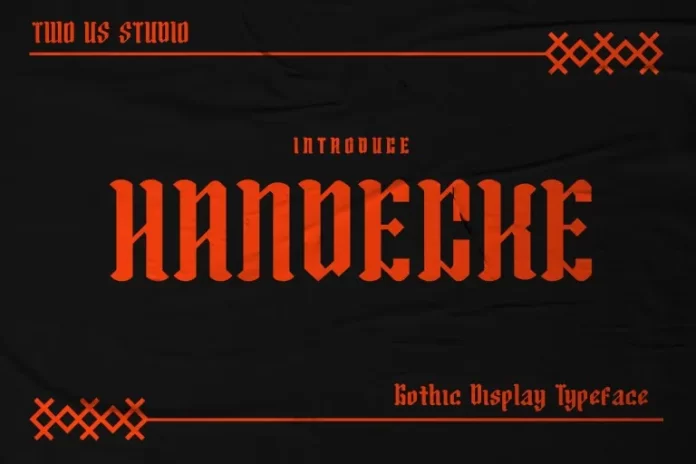 Handecke - Gothic Display Font