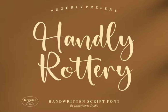 Handly Rottery Font