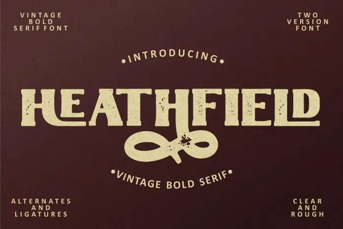Heathfield Font