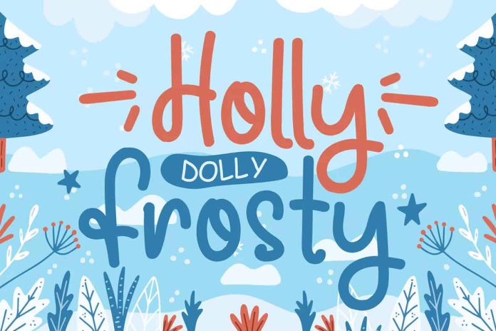 Holly Frosty Font