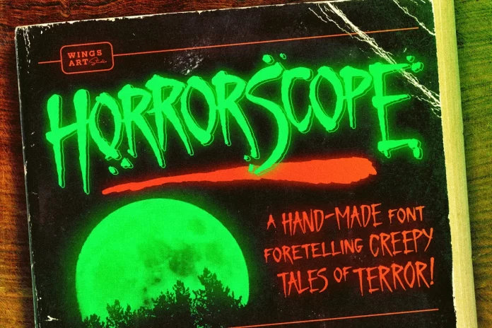 HorrorScope Font